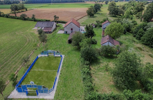 Perigny Villa | Villa Petit Perrot (03) - Heated pool - Citystade - 2h Lyon - 45p