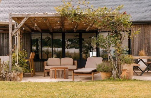 Planguenoual Villa | Villa sea view- Garden & summer kitchen- Video projector