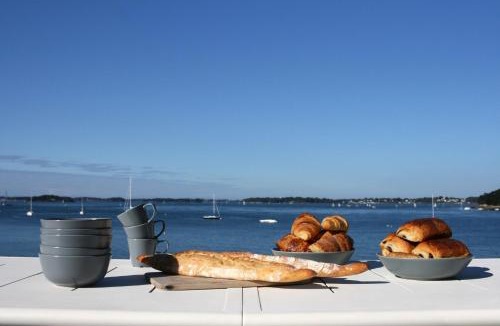 Ile-aux-Moines Villa | Villa Ty Marie Ile aux Moines sur la plage vue mer à 180 dégrés