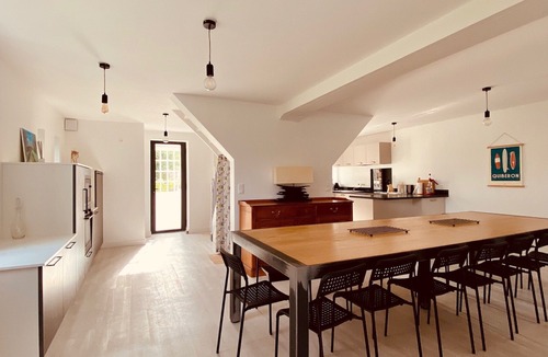 Saint-Pierre-Quiberon Villa | Villa with sea view, white sandy beach 50 m away, no road to cross.