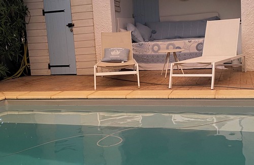 Canet-Plage House | VILLA WITH POOL: WATERFRONT SPIRIT, 1969 feet to the beach