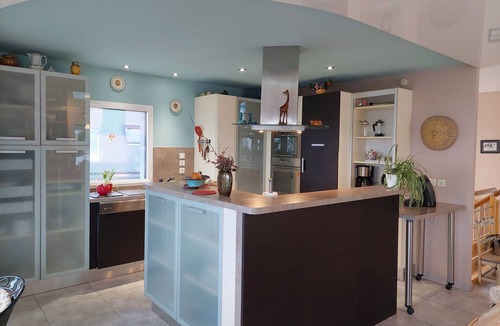 Plougastel-Daoulas House | Villa with high terrace and panoramic sea views