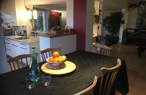 Salvizinet House | Villa with pool and open view, located towards Lyon .