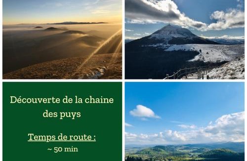 Saint-Floret Ski Chalet | VUE SANCY Chalet Cosy & Calme Absolu