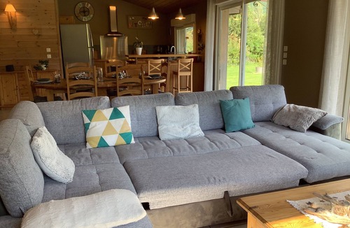 Montbrun-les-Bains House | Warm, modern wooden house in a quiet location. Sleeps 8.