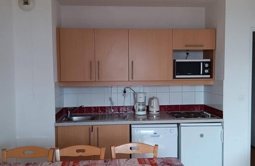 Puy-Saint-Vincent Apartment | Wifi, 1st floor, view mountain, swimming pool, balcony, parking, tv, ski locker, 35m²