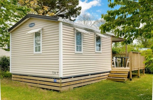 Clohars-Carnoet House | ZEcamping 3* piscine couverte dog friendly mobil-home TV BBQ 25m2