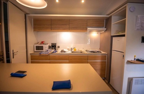 Aramits House | ZEcamping 4 étoiles animé piscine chauffée mobil-home BBQ 34m2