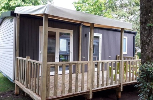 Aramits House | ZEcamping 4* animé piscine chauffée chiens acceptés mobil-home BBQ