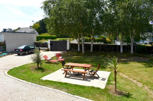 À 2mn de la plage, maison avec grand terrain clos
