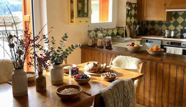 19th century stone house in French Pyrenees