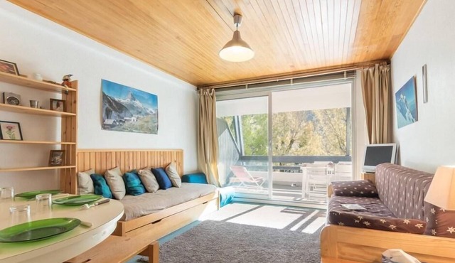1st floor, terrace, parking, tv, 56m², Serre Chevalier