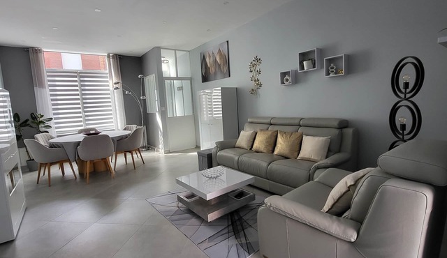 3-bedroom house, ideal for work and vacations, 9km from Lille