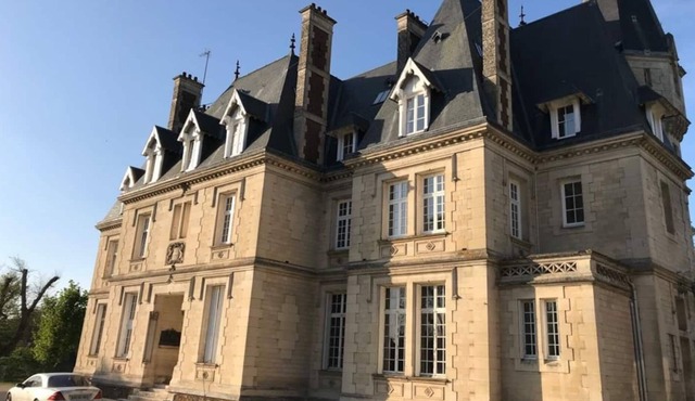 370m2 Left-wing Castle Flat with 8 Bedrooms, 5.5 Bathrooms with Pool near Paris!