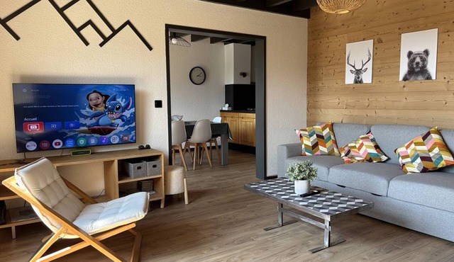 4-star duplex, Villard-de-Lans, 8 pax, bright