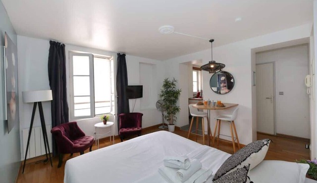 402 - Studio elegant et confortable a Paris 5