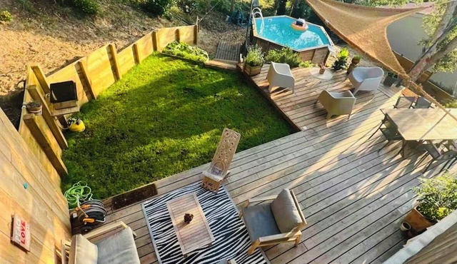 Air-Conditioned Family Villa in a Quiet Location Near the ocean