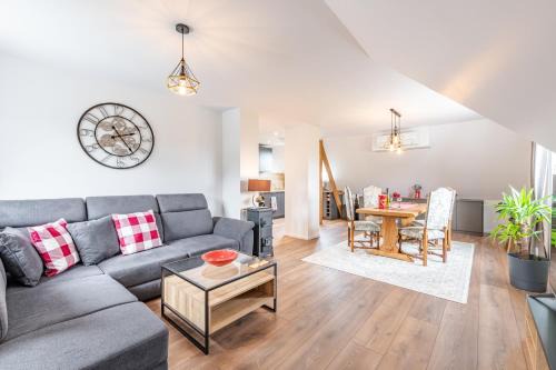 Alsace Moderne - T2 60 m2, terrasse, fibre & Netflix - Niederbronn-les-Bains