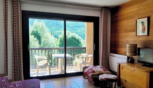 Apartment 4/6 persons facing south in Serre-Chevalier 1500
