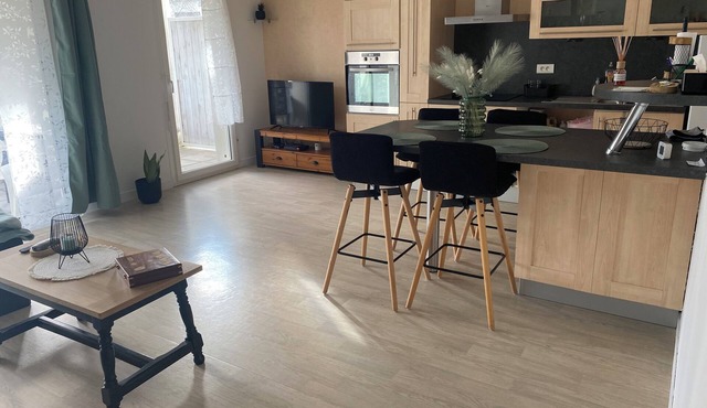 Apartment Surzur golfe du morbihan. 5 min from Aquagolfe center.
