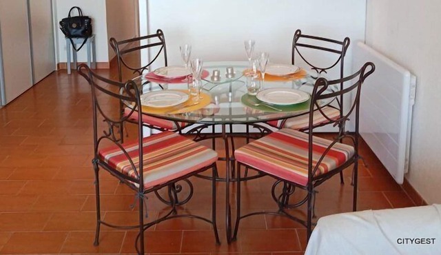 Apartment T2 sea view, modern classified 3 stars Parking 4ROSE326