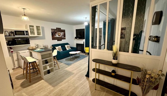 Appartement avec vue sur jardin Paris-Disney-Parking privé 'PKN MEAUX'