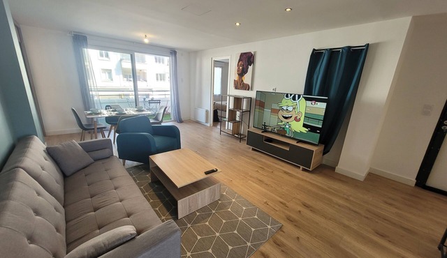 Appartement Hyper Centre à 15 Minutes à Pied de la Plage