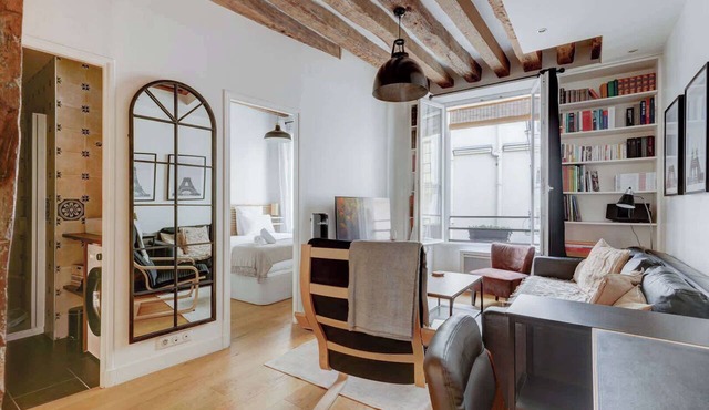 Athos I Stylish 1BR home on the Rive Gauche