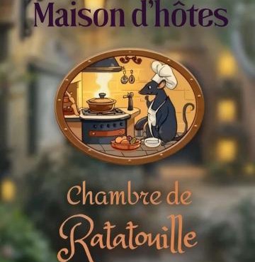 B&B La Chambre de Ratatouille 10' Disney