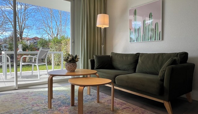 BaskoParadis I Design Apt I Bed 160 I Quiet I South Terrace I Garden I Central