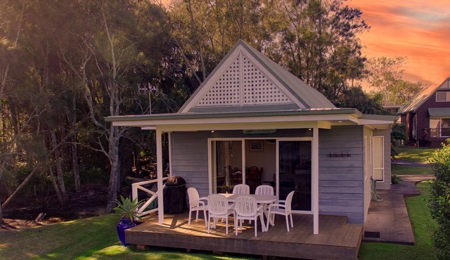 Beach Shack on the Lagoon in Berrara