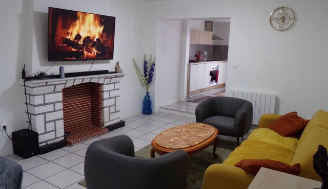 Bright and comfortable, with garden