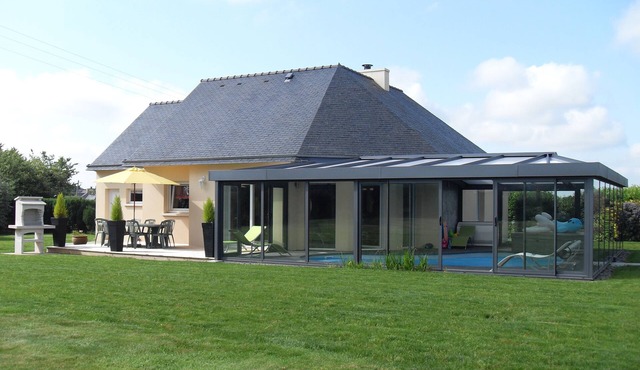 Brittany, House with private pool and spa,