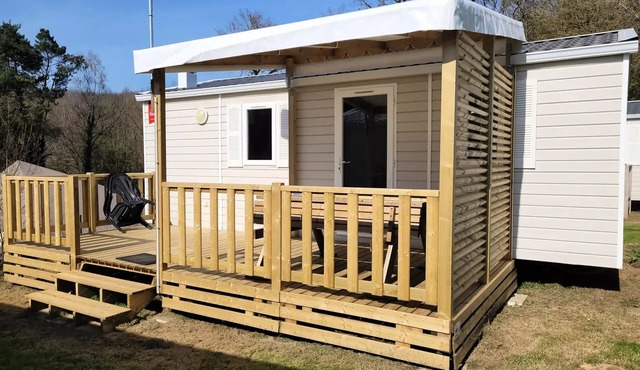 Camping des Cerisiers * - Mobilhome EVO clim Duo 6 people