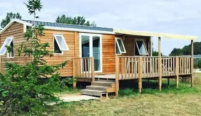 Camping Ferme Pédagogique de Prunay* - Mobile home Zen TV 4 rooms 6 people