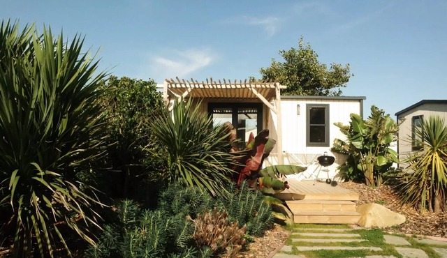 Camping La Côte des Légendes * - Exotic Garden Cottage - 2 Bedrooms 4 people