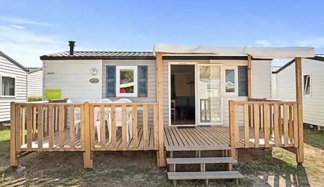 Camping Le Chêne Gris* - Mobile home Comfort 3 rooms 4 people air-conditioned