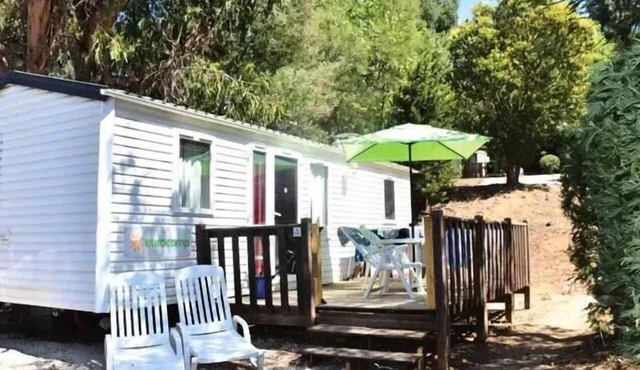 Camping Le Chêne Gris* - Classic 4-room mobile home for 6 people with air conditioning