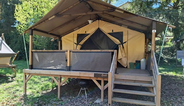 Camping le Pont * - Lodge tent BALI 5 people