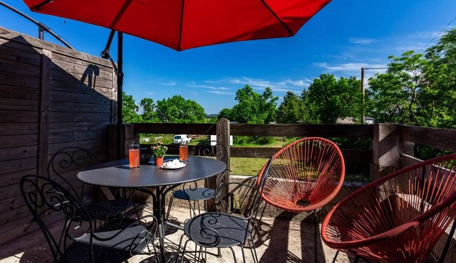 Campsite Les sous bois du Lac * - F1D - Semi-detached terrace cottage for 4 people