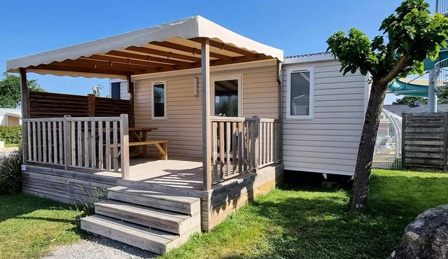 Campsite maeva Escapades Domaine du Mes * - Mobil-Home DETENTION 3 Rooms 4 People + TV