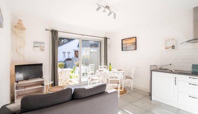 Carnac: Appartement 2 pièces, 34m², Wifi, Parking - FR-1-477-156
