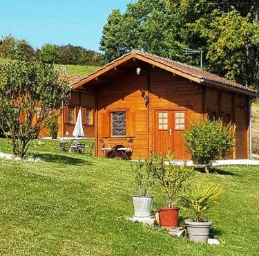 Chalet charmant à Dausse avec piscine et jardin