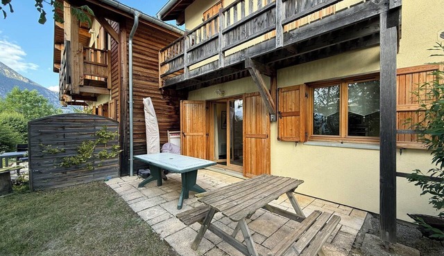 Chalet cosy à Risoul village Terrasse & vue vallée