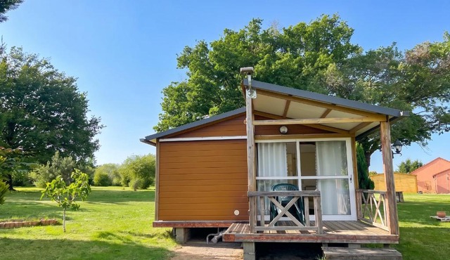 Chalet cosy avec piscine à Chazemais