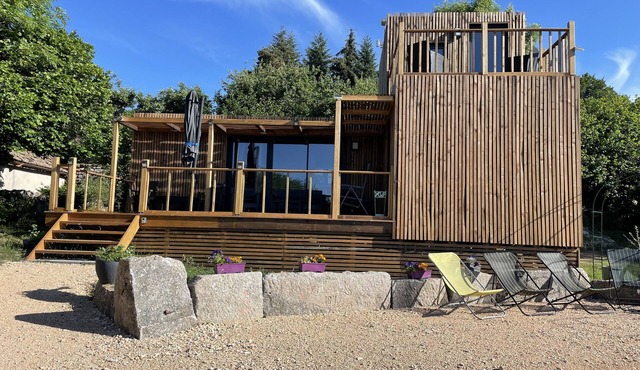 Chalet "Lou Mas" in Aubrac with beautiful views of the Lozerian countryside