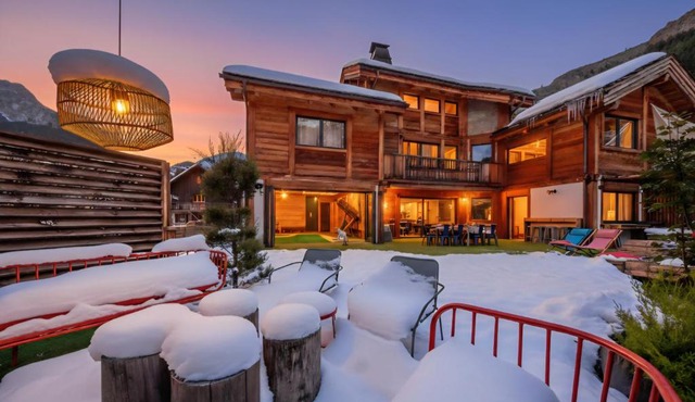 Chalet ORION Serre-chevalier piscine cinéma