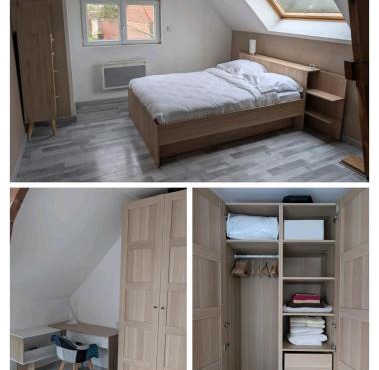 chambre 14m2 calme et parking privé