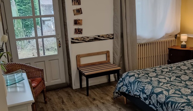 Chambre d'hôte la Chanée with covered terrace
