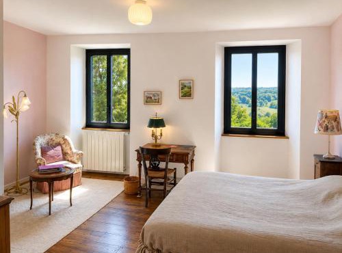 Chambre double alcôve